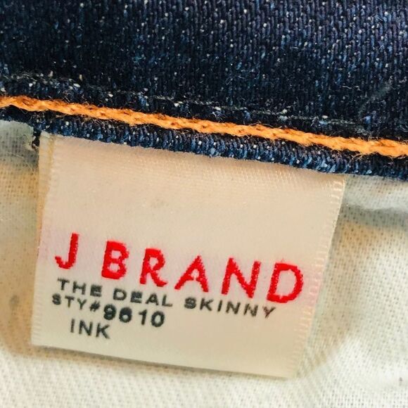 🇺🇸J Brand The Deal Skinny Ankle Zip Jeans SZ 30 - Picture 8 of 13